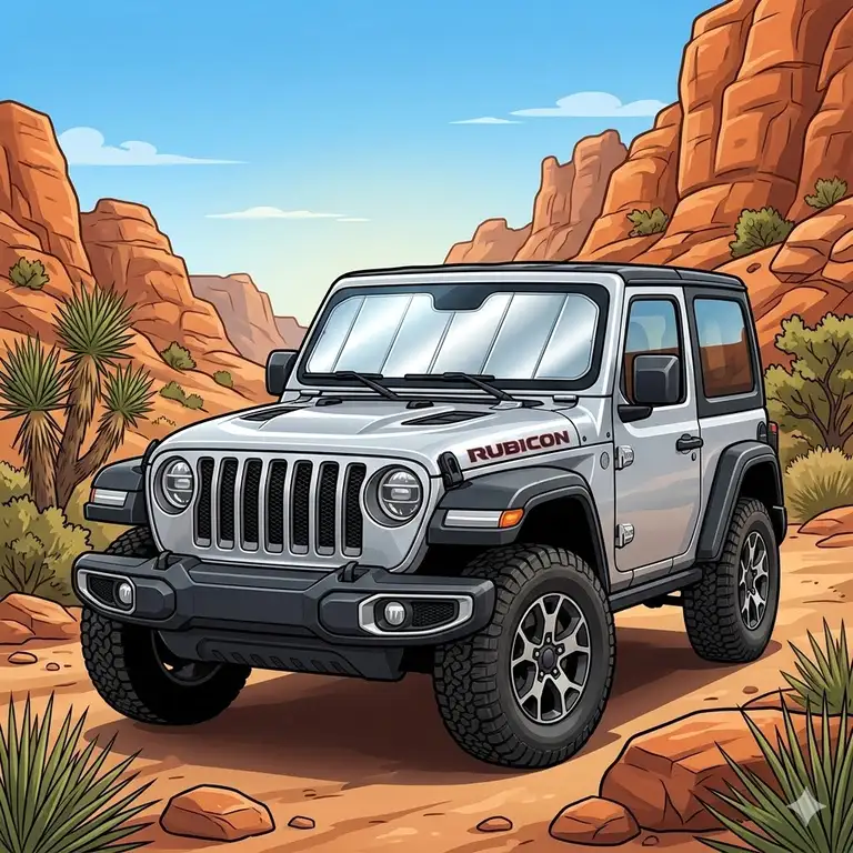 7 Best jeep wrangler sunshade windshield Options in 2026: Stay Cool!